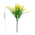 thumbnail image 3 of Gaecuw Artificial Calla Lily Bouquet, Faux Silk Flower, Realistic Floral Decor for Home Wedding Vase, with Green Leaves and Flexible STALKs, in Yellow, 3 of 6