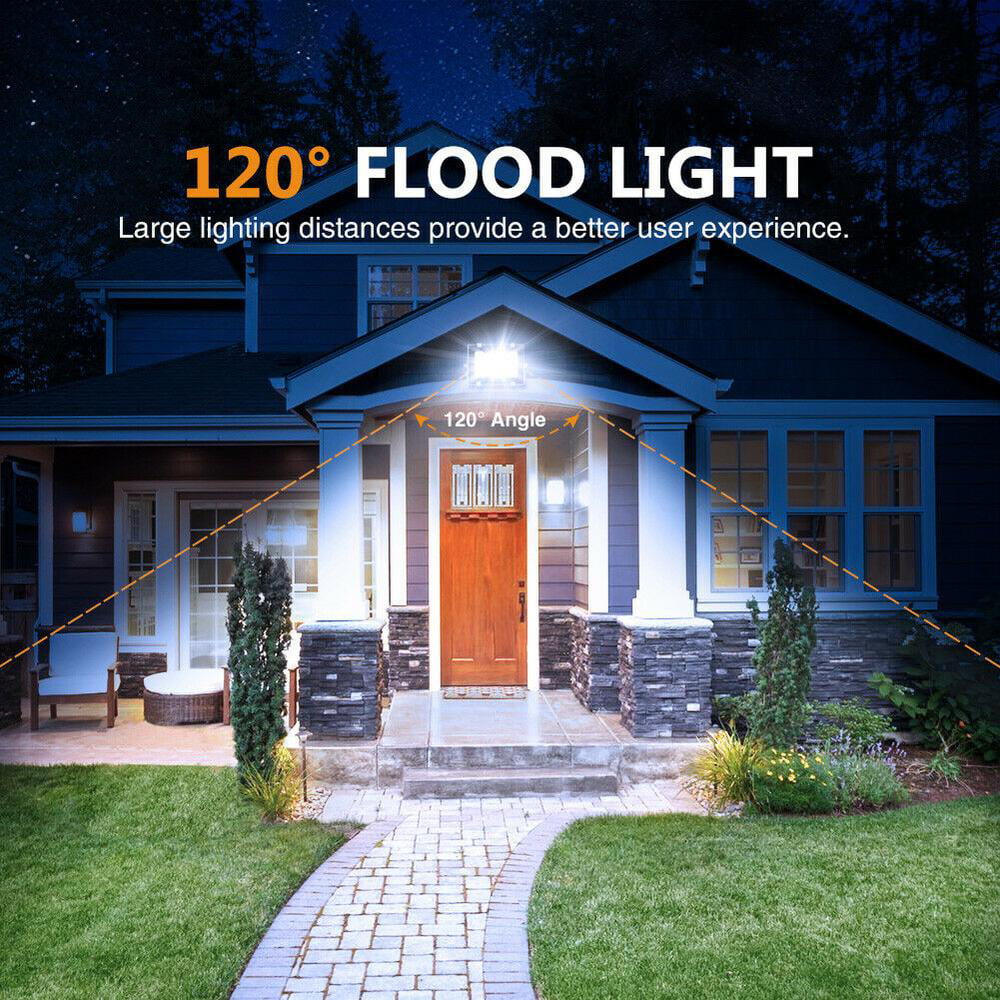 2PCSX 300W Cool Ultra Thin LED Floodlight Garden Lighting Outdoor Security Light