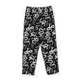 thumbnail image 4 of Haiem Hand Drawn Snake Women's Pajama Pants Ultra Lightweight Pjs Bottoms Sleepwear Bottom Pants With Pocket Drawstring-Medium, 4 of 7