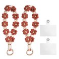 thumbnail image 1 of Uxcell 2 Pcs Correa para Muñeca de Teléfono con Pestañas de Sujeción, Pulsera de Lanyard para Teléfono Celular Hecha a Mano para Mujeres y Niñas, Rojo, 1 of 7