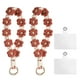 thumbnail image 1 of Uxcell 2 Pcs Correa para Muñeca de Teléfono con Pestañas de Sujeción, Pulsera de Lanyard para Teléfono Celular Hecha a Mano para Mujeres y Niñas, Rojo, 1 of 7