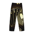 thumbnail image 3 of Lsque Casino Cards 1 Print Men's Pajama Pants, Lounge Pant - Comfortable Home Wear,Elastic Waistband, Stylish Design-Small, 3 of 9