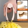 thumbnail image 4 of Less Than 5 Tableware Multifunctional Pineapple Eye Remover 2024 New Stainless Steel Cutter Strawberry Stem Remover Pineapple Peeler Quickly Cut and Stems From Fruits Tool for Kitchen( 4pcs, 4 of 9