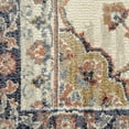 thumbnail image 3 of HomeRoots 532167 5 x 7 ft. Ivory Floral Traditional Power Loomed Rectangle Area Rug, 3 of 5