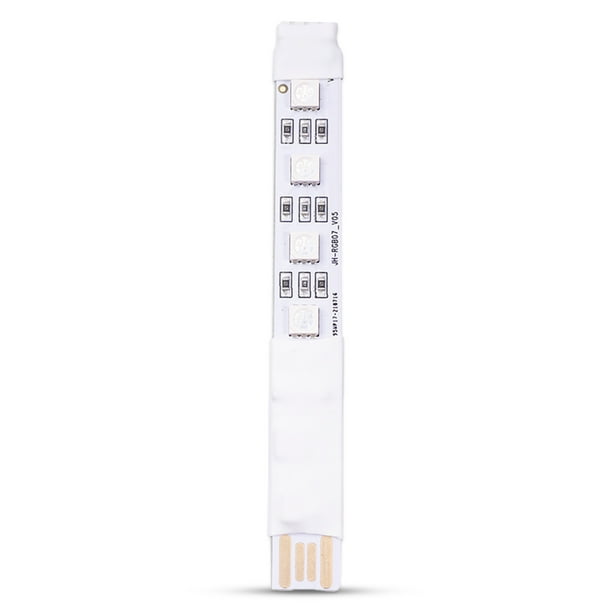 Tira de luz RGB APLICACIÓN Control remoto Colorido compatible con Bluetooth Infrarrojos Inteligente Regulable Telón de fondo Cadena de LED Controlador inalámbrico Tablero de luz blanca sidaley HA009323-02