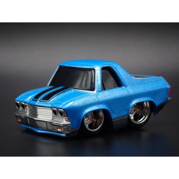 Open Box 1968 68 CHEVY CHEVROLET EL CAMINO TUNED 1:64 SCALE COLLECTIBLE DIECAST MODEL CAR