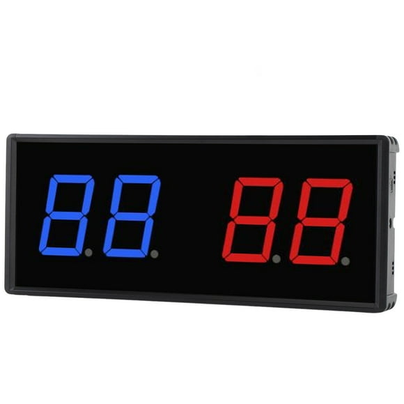 Portable Digital Scoreboard, LED Tabletop Electronic Scoreboard Adjustable Brightness with Remote, USB Cornhole Score Keeper for Basketball Volleyball