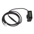 thumbnail image 1 of Indicador de pantalla LCD de Bicicleta eléctrica 24v 36v 48v velocímetro Odómetro de Bicicleta eléctrica computadora de batería de scooter de Bicicleta eléctrica, 1 of 10