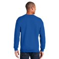 thumbnail image 3 of Gildan Heavy Blend Men's Crewneck Sweatshirt, Classic Fit Comfort, Soft Fleece Pullover, Royal, L, 3 of 5