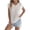 Beige, variant on women's short sleeve sweater, sweater shirts for women, Womens Tops Crewneck Cable Knit Short Sleeve Sweater Loose Lightweight Blouses Dressy Casual Pullover Sweaters Top, Beige S