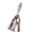 thumbnail image 2 of Almencla Hand Bell Call Bell Versatile Hand Held Service Bell Dinner Bell Classroom Bell for Ringing,Jingles Hotel,Office Reception , Silver Bell, 2 of 8
