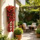 thumbnail image 1 of Guirnalda de Flores Artificiales de Glicinia, de Seda, para Arcos de Boda, Paredes y Vallas de Jardín. Decoración para Interiores y Exteriores., 1 of 6