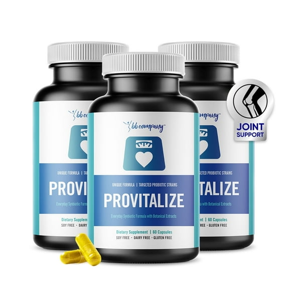 BB Company Provitalize for Menopause Weight, Gut Health, Joint Support (3 pack)