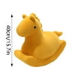 thumbnail image 3 of BKER Stuffed Toy Rocking Horse Throw Pillow Soft Sleeping Companion For Home Bed Sofa Living Room Bedroom Car, 3 of 6
