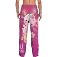 thumbnail image 3 of Daiia Cute Pink Axolotl A Men's Sleep Pant with Pockets and Drawstring,Pajama Pants-Medium, 3 of 9