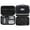 black with patterns, variant on Neo 2 Case, Travel Carrying Bag for DJI Neo 2 Fly More Combo Accessories Portable EVA Storage Shoulder Case Organizer Box for Neo 2, RC-N3 Remote Controller, Batteries and Charging Hub