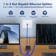 thumbnail image 2 of Conmutador de red Gigabit Ethernet Binardat de 3 puertos, 2 of 7