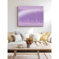 thumbnail image 4 of Purple Wall Art for Living Room,Canvas Picture Wall Decor for Bathroom Bedroom,Modern Minimalist Silver Gradient Texture Art Painting Artwork for Office Kitchen Hallway Dining Room Home Decor 12"x16", 4 of 8