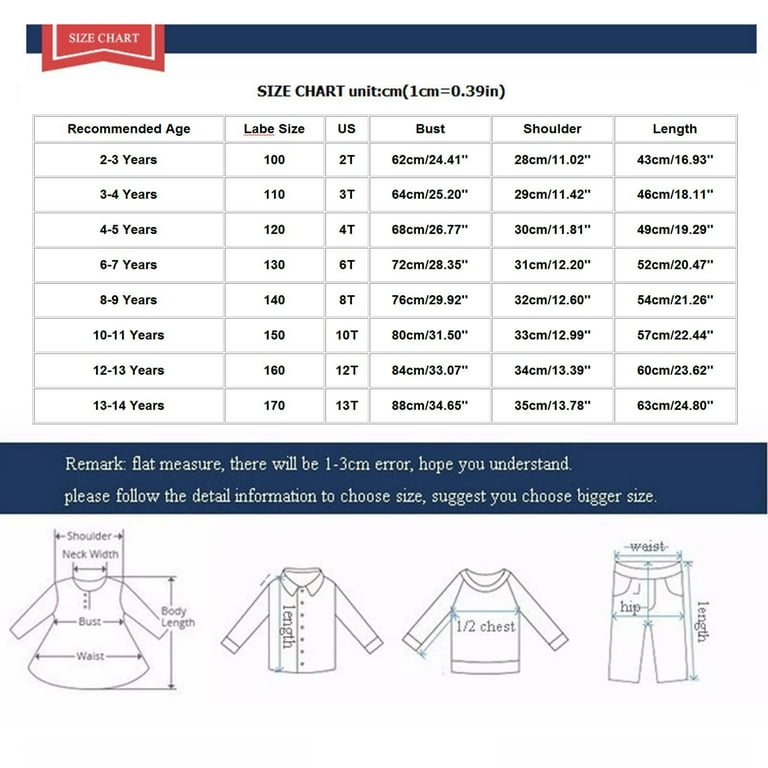 To Us Japanese Children's Clothing Size Conversion Kids Size