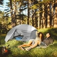 thumbnail image 5 of Camping Tent for 2-3 Person, Lightweight Backpacking Tent Waterproof Windproof Two Doors Easy Setup Double Layer Outdoor Tents for 3 to 4 Seasons, Suitable for Outdoor,Hiking,Camping, 5 of 6