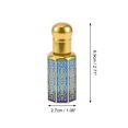 thumbnail image 4 of Ofertas Únicas 1 Pc Botella de Aceite Esencial Elegante para Baño 0.4oz Tono Dorado Azul, 4 of 6