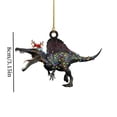 thumbnail image 3 of Decoraciones Del Árbol de Navidad Colgante Del Dinosaurio, Colgante Del Coche, Árbol de Navidad Decoración Del Hogar Luzes Del Árbol de Navidad, 3 of 3