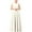 White Dress for Girls, variant on AINIYS Girls Short Sleeve A-Line Maxi Dress With Crew Neck And Hidden Back Zipper Satin Finish For Wedding Guest And Formal Event Army Green 2-3Years