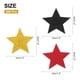 thumbnail image 2 of 200Pcs Confeti de Estrella Brillante Decoración de Mesa, 1.2x1.2Pulgadas, Dorado, Rojo, Negro, 2 of 6