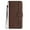Brown, variant on Designed for iPhone 12 Pro / 12 Case Wallet, Flip Folio Cover with PU Leather Adjustable Stand Credit Card Holders Slots Wrist Strap Magnetic Closure Phone Case for iPhone 12 Pro / 12, Brown