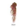 thumbnail image 4 of Fondo de pared artificial flores colgantes Billuyoard planta ratán falso decoración interior exterior, 4 of 6