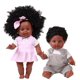thumbnail image 2 of Reborn Baby Dolls Full Body Silicone Black Simulation Baby Model Vinyl Rebirth Doll Girls and Boy heqiyong toy, 2 of 2