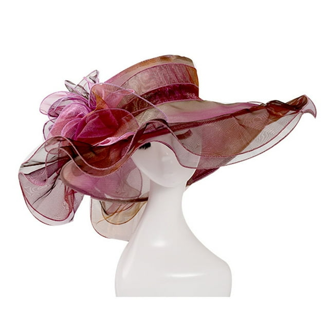 Women's British European and American Style Multi Color Hat Elegant Personality Spring and Summer Outer Sun Visor