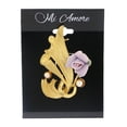 thumbnail image 2 of Flower Brooch-Pin With Bead Accents Gold-Tone & Multi Colored #LQP1017, 2 of 2