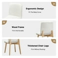 thumbnail image 7 of Bethea Solid Wood and Fabric Dining Chairs in Natural Color (Set of 2), 7 of 7
