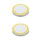 thumbnail image 2 of Inteprter Wireless Charger Portable Round Replacement Universal Smart Chargers Tablet Indicator Fast Charging Phone Light No.05 2Conjunto, 2 of 6