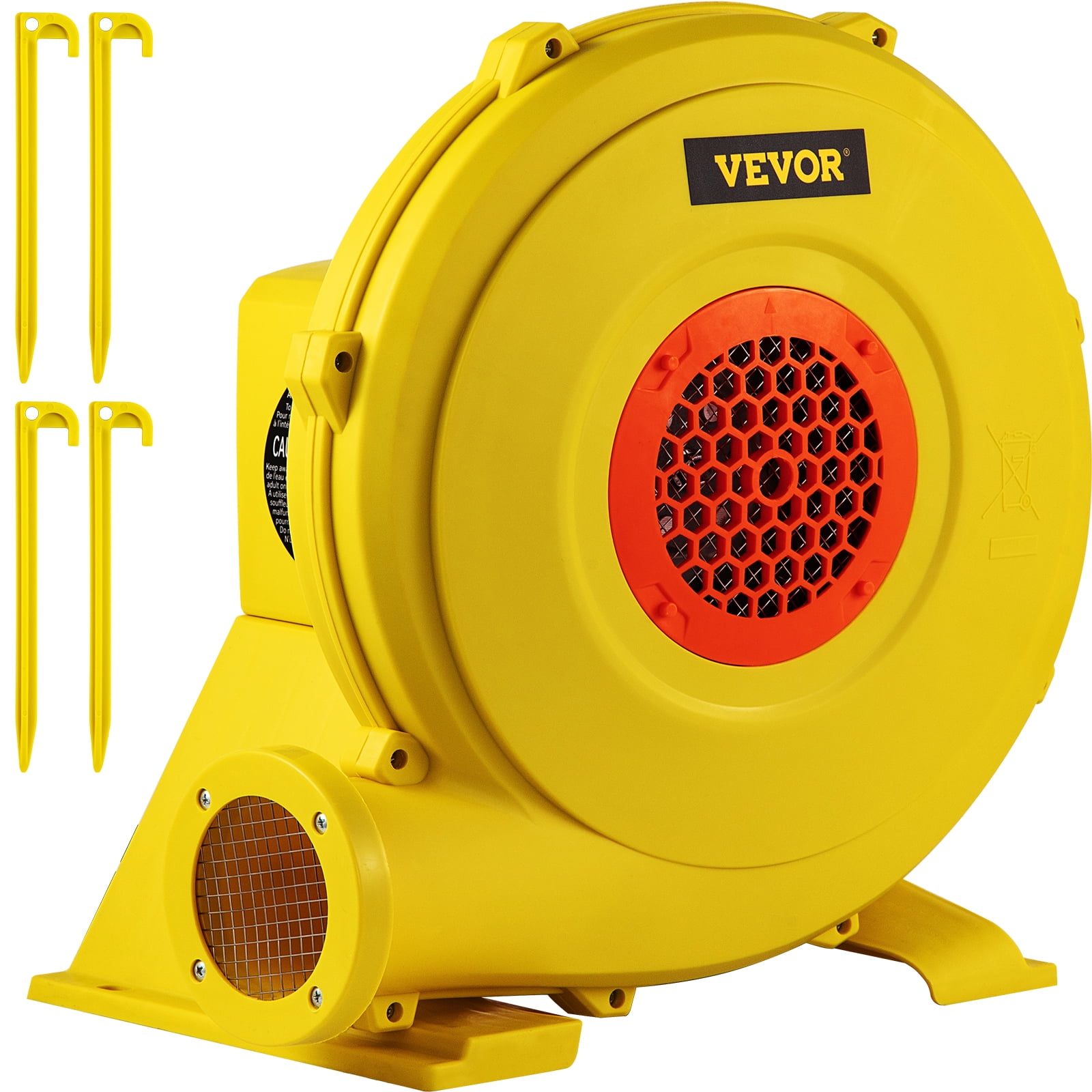 VEVOR Air Blower, 750w 1hp Inflatable Blower, Portable and Powerful