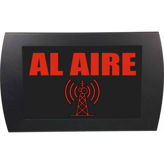 AMERICAN RECORDER - "AL AIRE" LED Lighted Sign