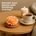 thumbnail image 5 of SINT Aroma Diffuser Diatomite Carnation Flower with Wooden Stand | Essential Oil Diffuser with Aromatherapy Fragrant Oil | Diffusers for Home, Oil Diffuser, Room Decor | Orange, Fig Fragrance 10 ML, 5 of 11