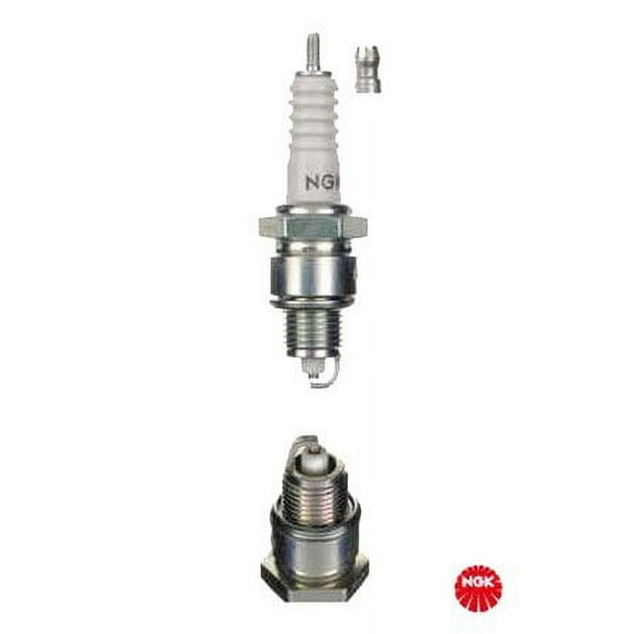 NGK 4 Pack of Genuine OEM Replacement Spark Plugs - BP4HS-4PK