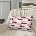 thumbnail image 5 of Fuzoiu pink fish hearts Print Fuzzy Pillowcases, Super Soft Pillow Case Cover with Zipper for Bedroom, Sofa, Couch,Cozy Pillow Shams for All Seasons-14"x20", 5 of 6