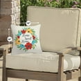 thumbnail image 3 of Mainstays 16" x 16" Home Sweet Home Decorative Outdoor Throw Pillow, Multi, 3 of 6