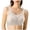 White, variant on Women Solid Maternity Open Button Breastfeeding Bra Pulls Up Sag Feeding Comfort Thin, 44, Red