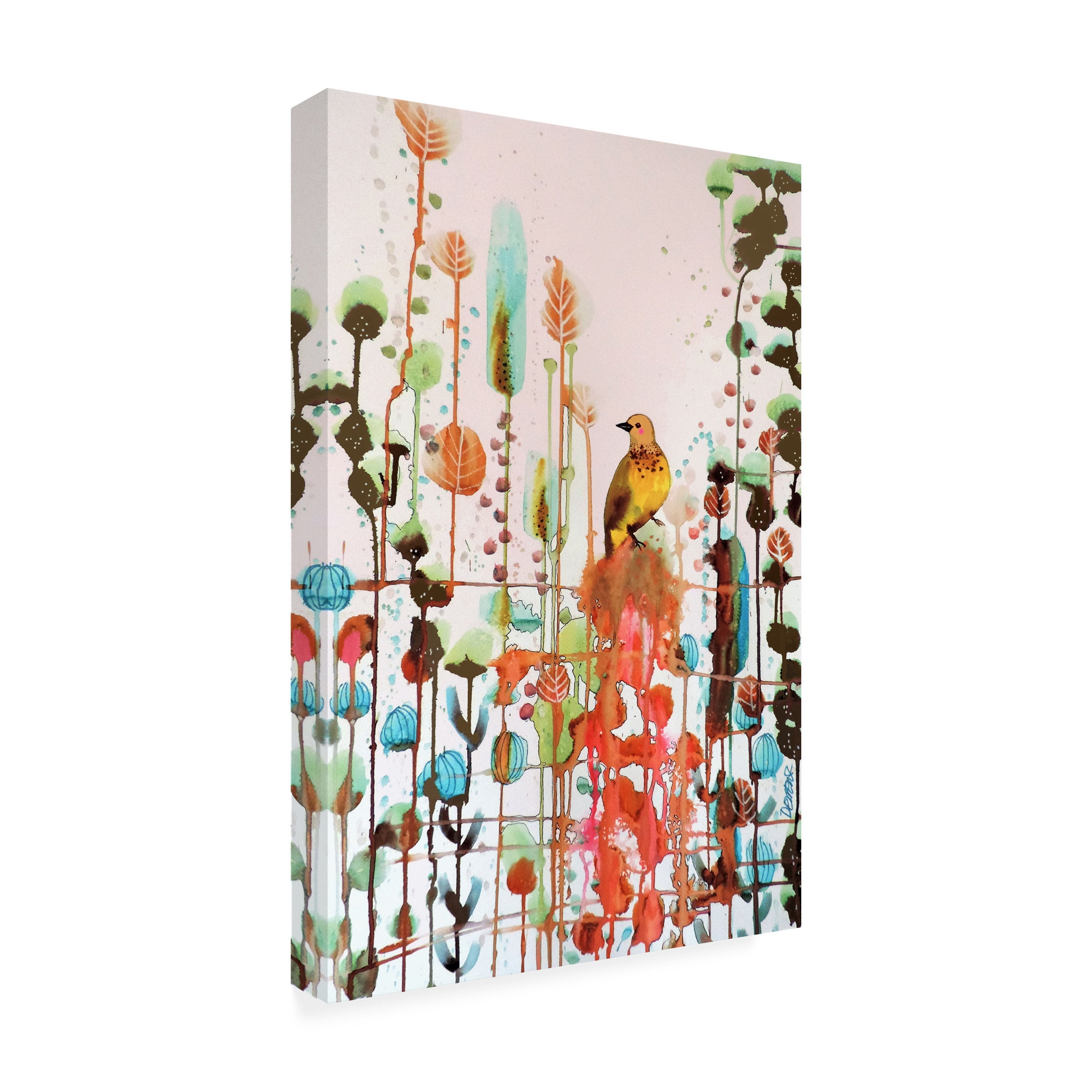 Sylvie Demers 'Demander La Joie' Canvas Art