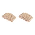 thumbnail image 1 of VONKY 50Pack Stick Unfinished craft Rectangle 50mm Modelling 100Pack Block Wood 100 Pcs 4mm 2Set, 1 of 6