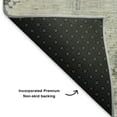 thumbnail image 5 of Addison Rugs Mayfield Premium Machine Washable Transitional Geometric Pewter Rectangle Rug, 10' x 14', 5 of 7