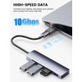 thumbnail image 3 of Adaptador USB-C POHFP, paquete de 4, USB 3.0, carga rápida, 3 of 6