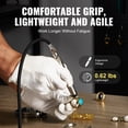 thumbnail image 4 of VEVOR Pneumatic Engraving Pen, 13500 BPM, Speed Adjustable 1/4" Pencil Grinder, Portable Pneumatic Scribe Pen with Air Hose, Air Micro Grinder Scribe Pen for Precision Carving on Stone Glass Wood, 4 of 9