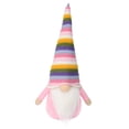 thumbnail image 1 of Décorations de Pâques Cadeaux des Fêtes Ornements Jouets Poupée Sans Visage Rudolph Tissu Peluche Jouet Rose, 1 of 2