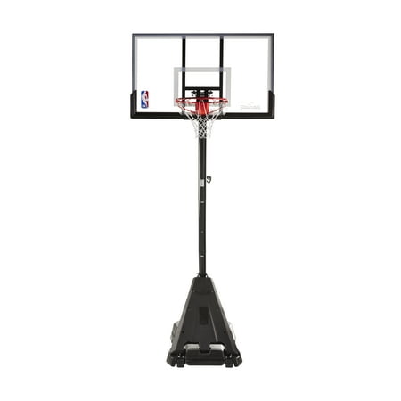 Spalding NBA 54 In. Acrylic Hercules Exacta Height Portable Basketball Hoop System