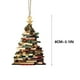 thumbnail image 3 of Christmas Tree Car Pendant Christmas Acrylic Decoration Decorations, 3 of 6